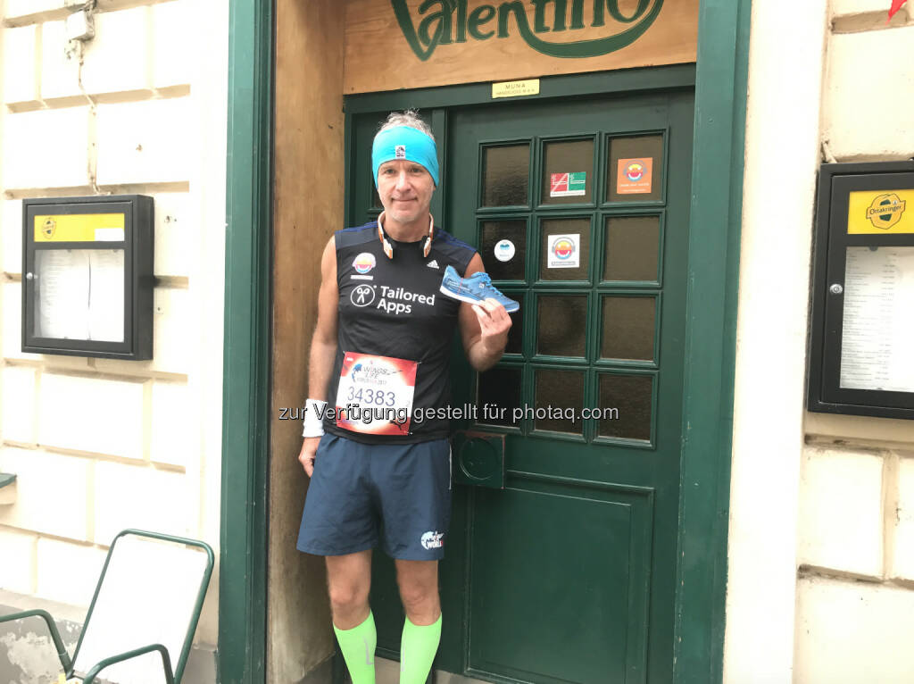 Vor der Pizzeria Valentino, das alte Stammlokal (07.05.2017)