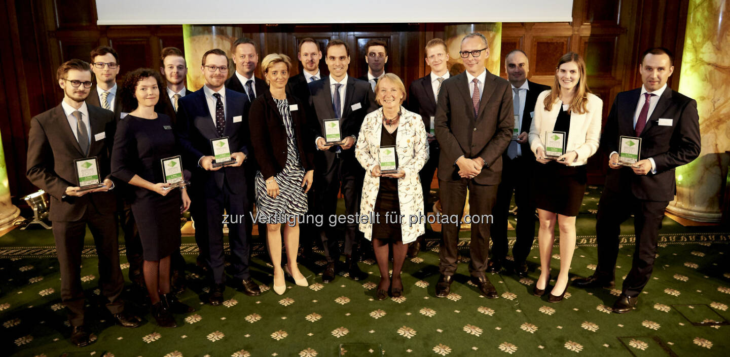 Zertifikate Award Austria 2017 - RCB-Team (Fotocredit: Zertifikate Forum Austria)