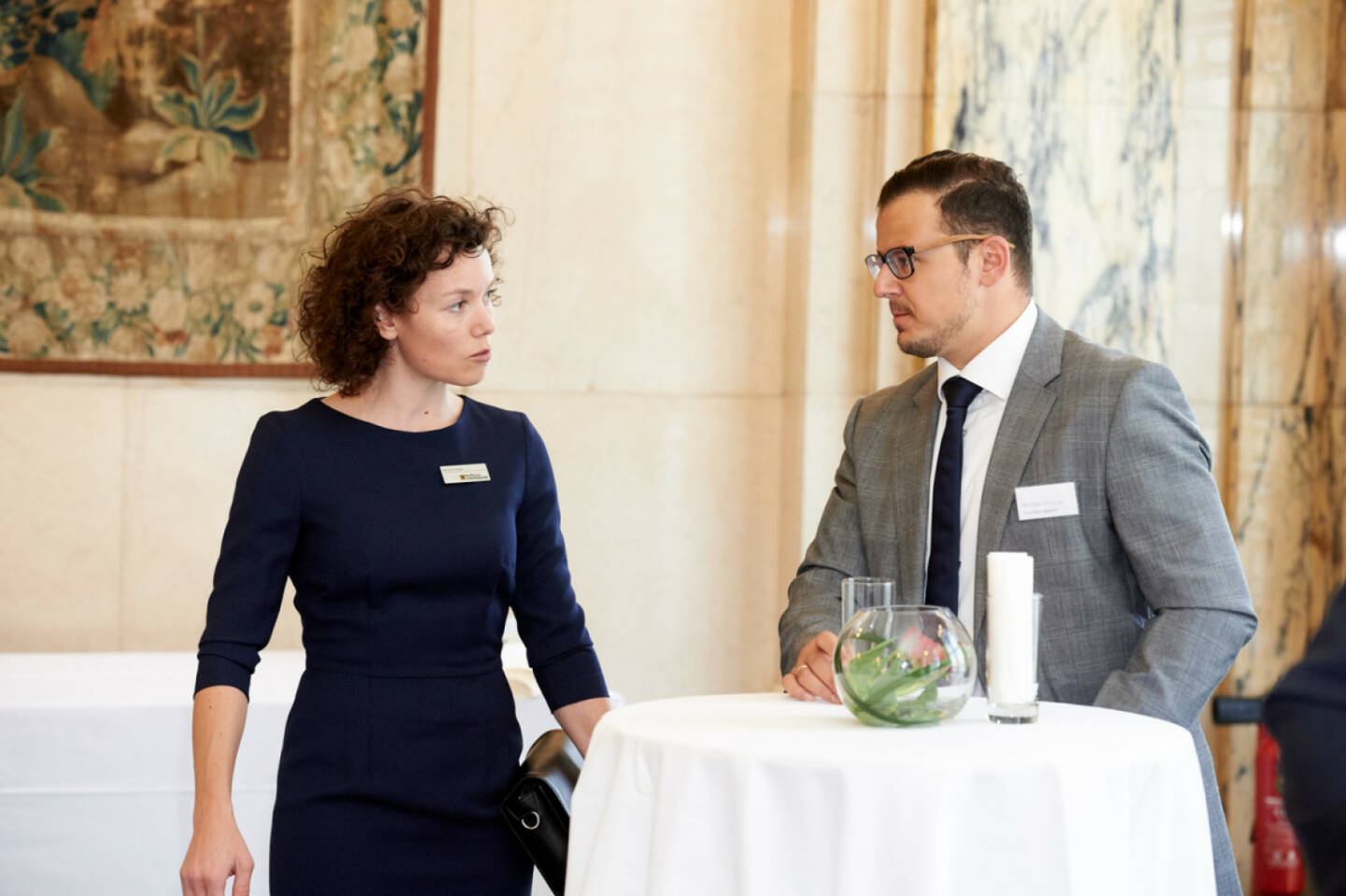 Marianne Kögel (Raiffeisen Centrobank), Michael Plos (Börse Social Network) - Zertifikate Award Austria 2017 (Fotocredit: Zertifikate Forum Austria)