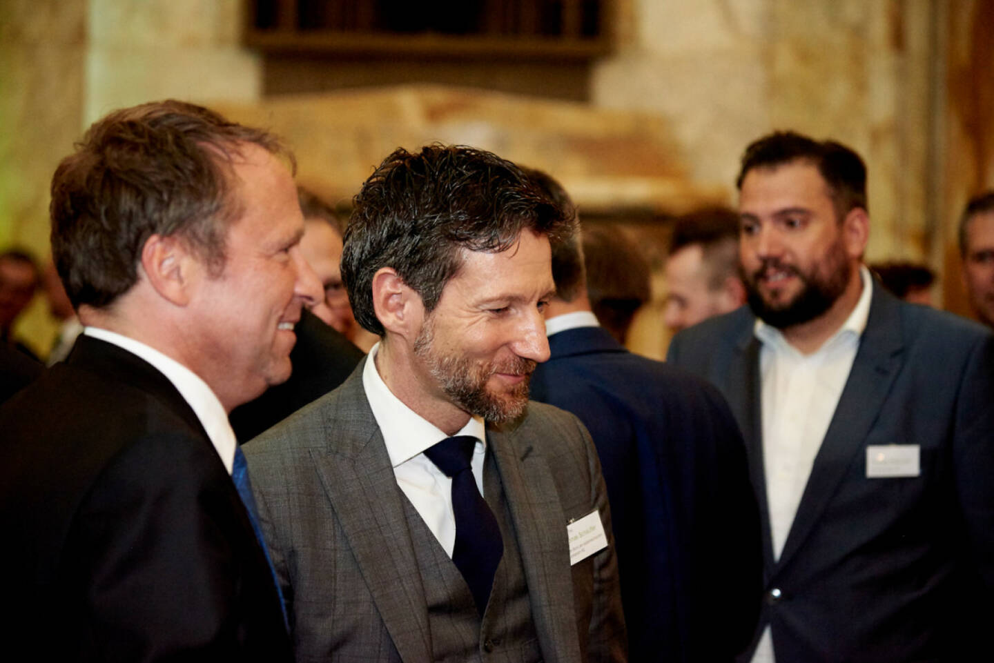 Frank Weingarts (UniCredit onemarkets), Thomas Schaufler (Erste Bank Österreich) - Zertifikate Award Austria 2017 (Fotocredit: Zertifikate Forum Austria)