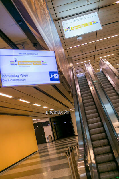 Börsentag Wien, 20.5.2017, Rolltreppen, Austria Center, © Martina Draper photaq.com (am Ende der Diashow zusätzlich diverse Handy-Pics) (21.05.2017) 