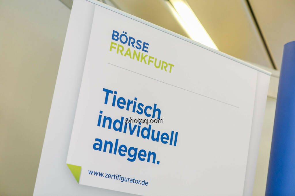 Börse Frankfurt, Tierisch individuell anlegen - Börsentag Wien, 20.5.2017, © Martina Draper photaq.com (am Ende der Diashow zusätzlich diverse Handy-Pics) (21.05.2017) 