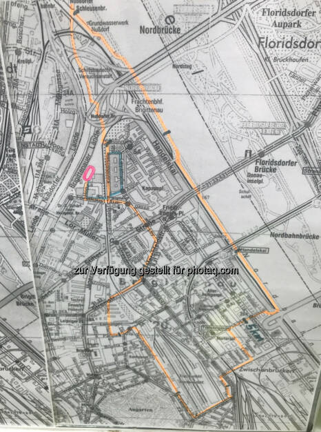 Map Brigittenauer Lauf - 10k  (25.05.2017) 