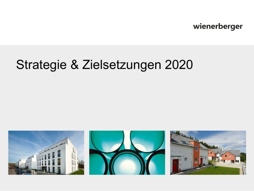 Wienerberger - Strategie 2020 (30.05.2017) 