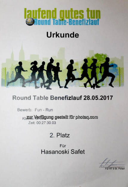 Urkunde (30.05.2017) 