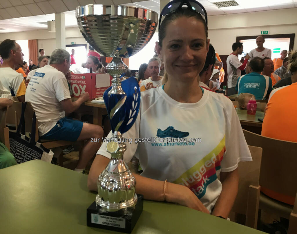 Damensiegerin Diana Berisha (11.06.2017)