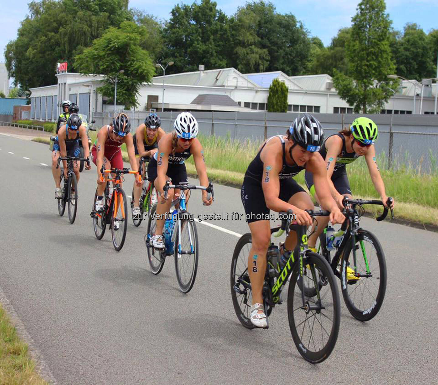 Tanja Stroschneider, Triathlon, Rad, Spitze, Führung, leader