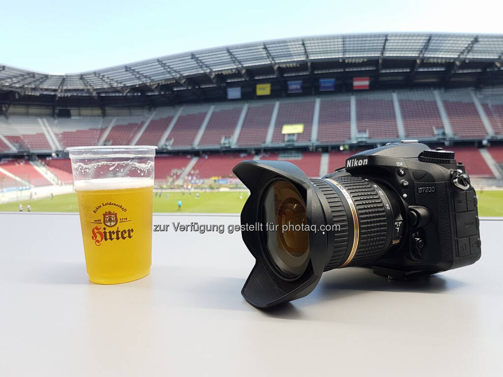 Hirter Bier, Nikon, Fotoapparat, Kamera (24.06.2017) 