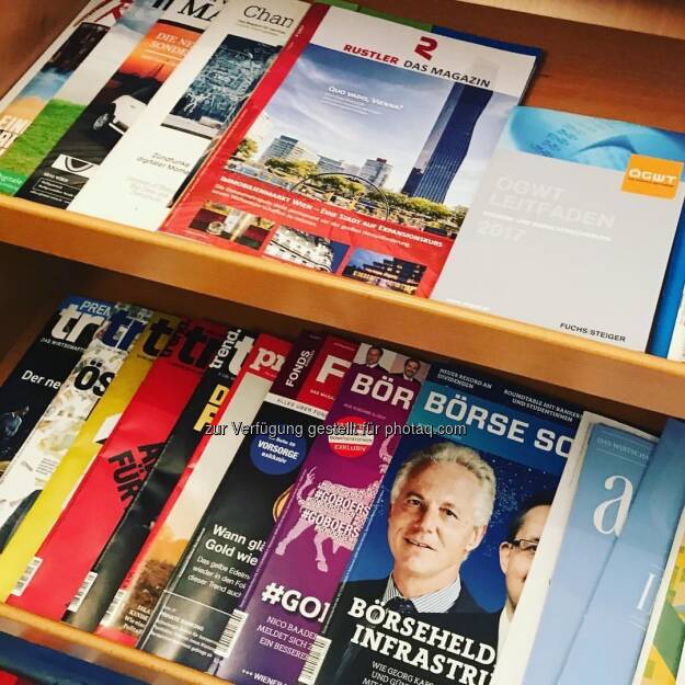Börse Social Magazine im Regal (14.07.2017) 
