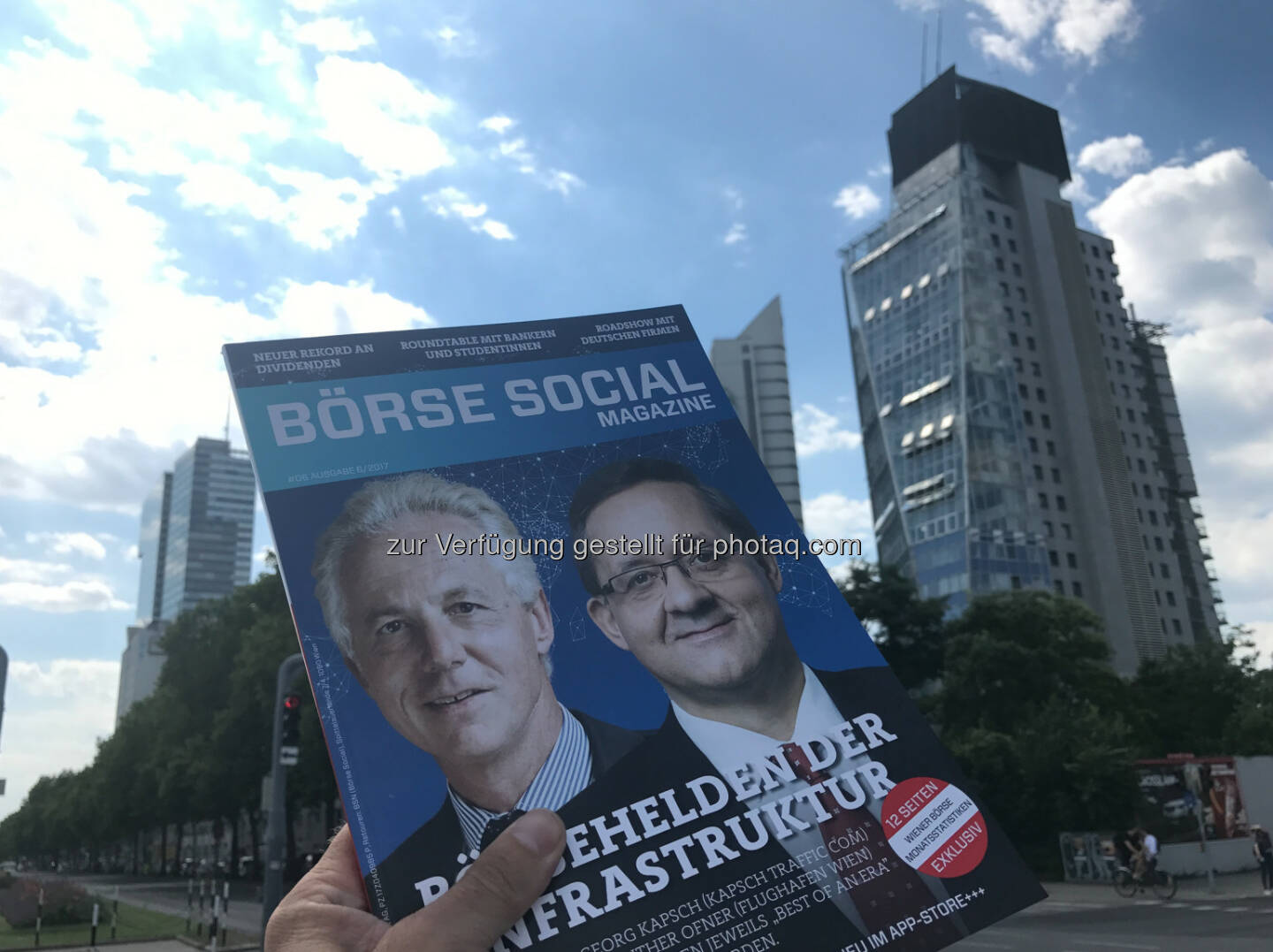 Börse Social Magazine zum Herzeigen, wer ich bin