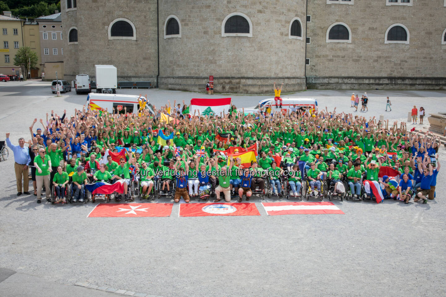 Die Malteser: Internationales Malteser Camp 2017: Über 500 junge Menschen mit und ohne Behinderung für eine außergewöhnliche Woche in Salzburg (Fotograf: Christian Lendl / Fotocredit: Malteser)