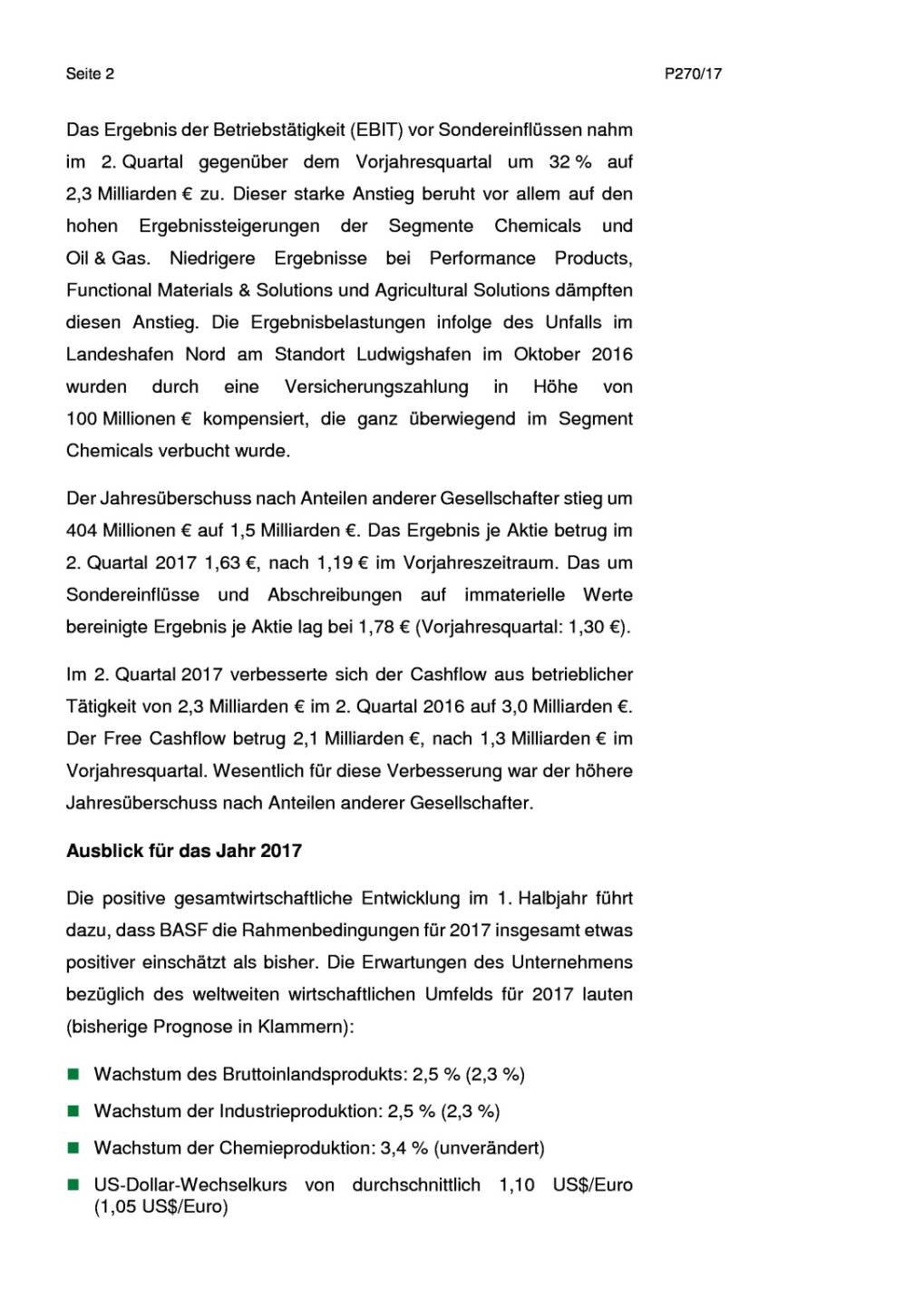 BASF - Q2, Seite 2/6, komplettes Dokument unter http://boerse-social.com/static/uploads/file_2296_basf_-_q2.pdf