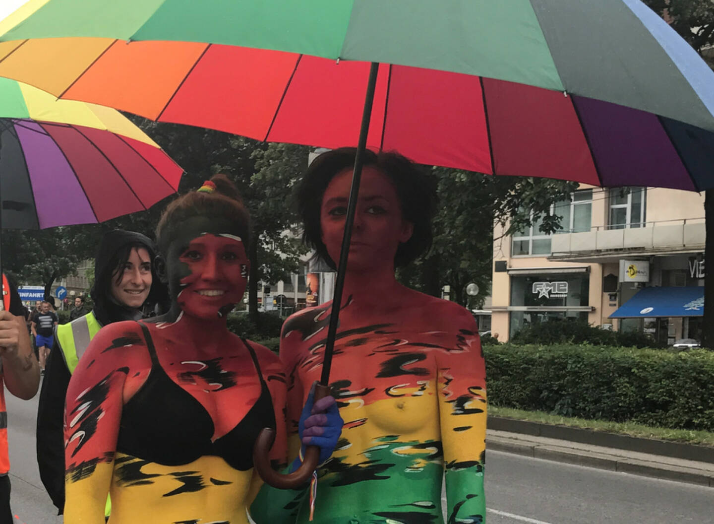 Regenbogenparade 2017 Wien: Regenschirm