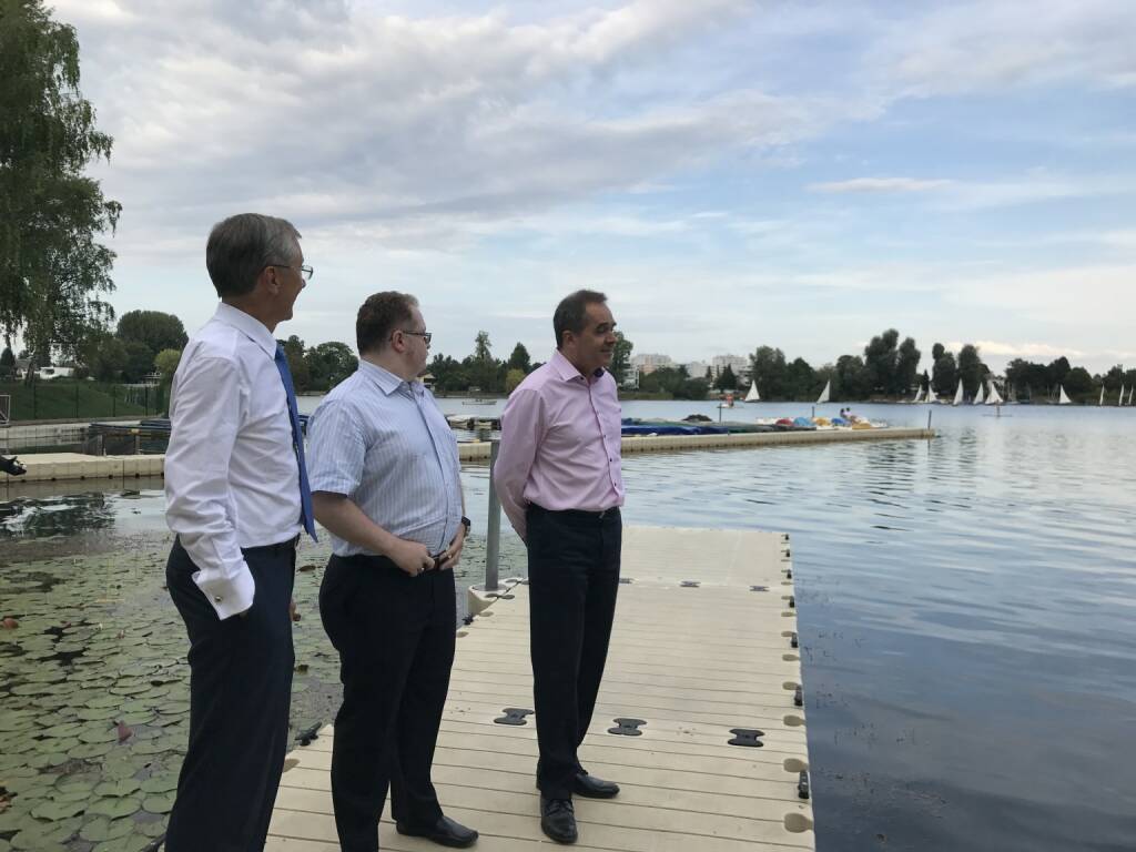 Thomas Birtel, Gregor Rosinger, Wolfgang Matejka - Börse Social Stammtisch #2 (Fotocredit: Michael J. Plos) (17.08.2017) 