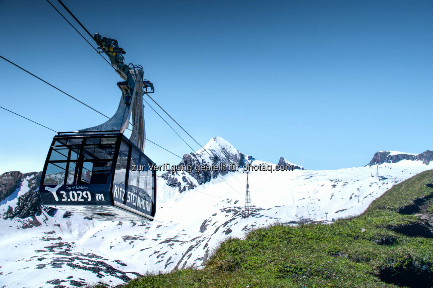Kitzsteinhorn - Gletscherbahnen Kaprun AG übernimmt EuroNet Reisebüro GmbH, Gondel, Schnee, Skifahren, Berg, Fotocredit: Gletscherbahnen Kaprun AG