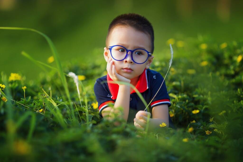 Kind, Kinder, nachdenken, Natur, Wiese, Gras, Grün (Bild: Pixabay/lichdinhtb https://pixabay.com/de/kinder-baby-der-sohn-liebe-1508121/ ) (21.08.2017) 