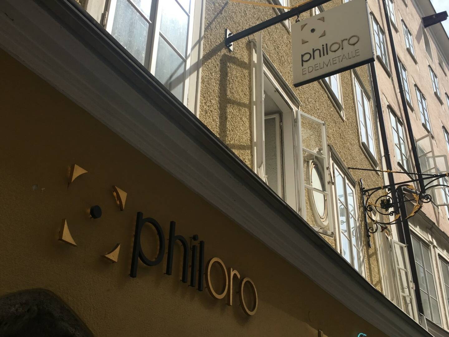 Philoro Edelmetalle, Getreidegasse, Salzburg