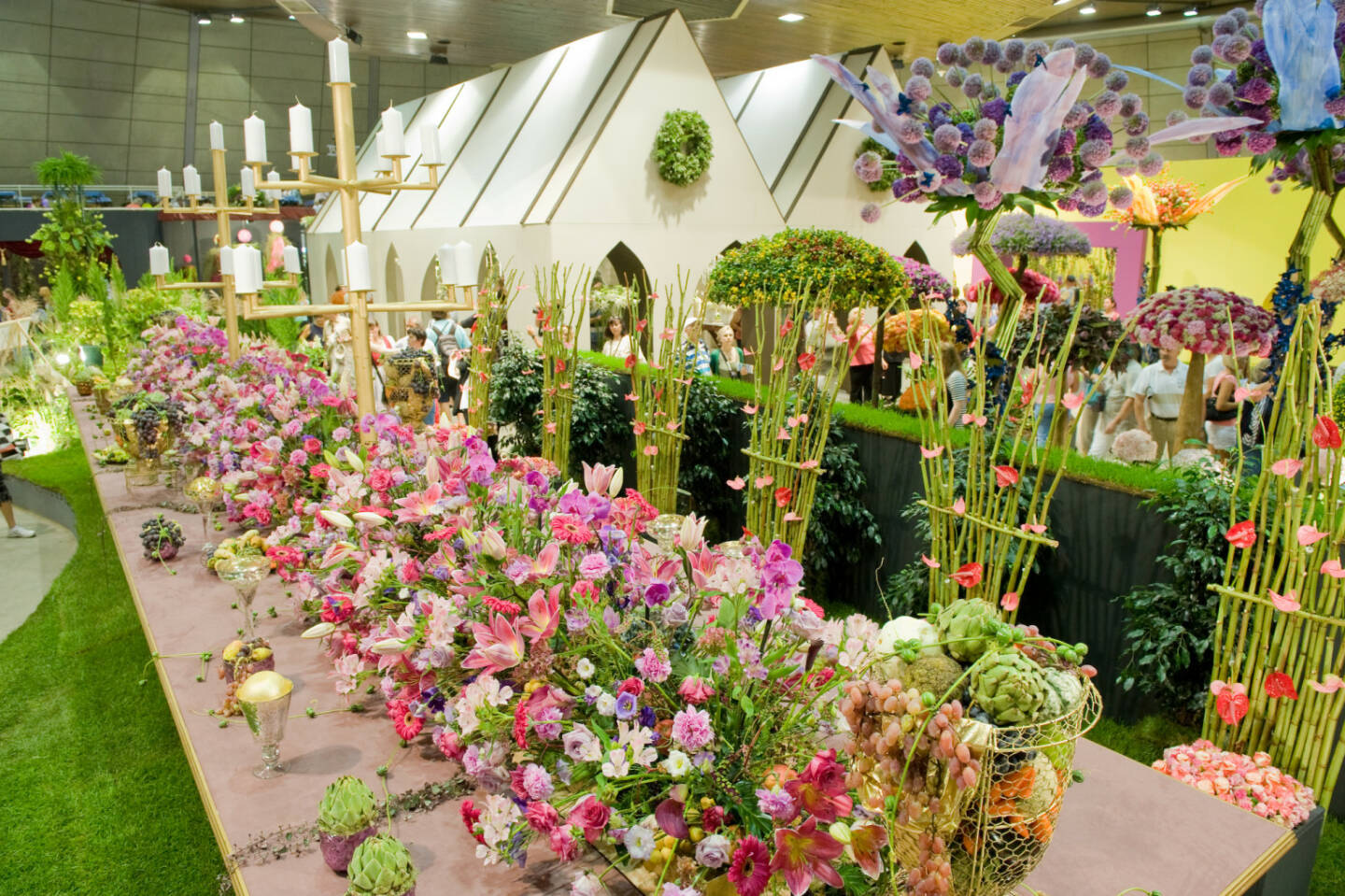 Internationale Gartenbaumesse Tulln mit Europas größter Blumenschau von 31. August bis 4. September 2017, Blumen; Fotocredit: Messe Tulln/JANSENBERGER FRIEDRICH