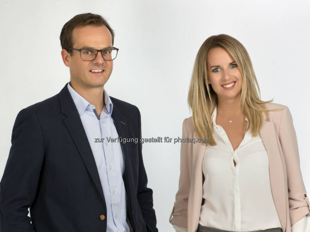 Hannes Rieser, Stefanie Mayr - Tourismusverband St. Johann-Alpendorf: Doppelgeschäftsführung im Tourismusverband Sankt Johann–Alpendorf (Fotocredit: Atelier Walter Ozclon), © Aussender (05.09.2017) 