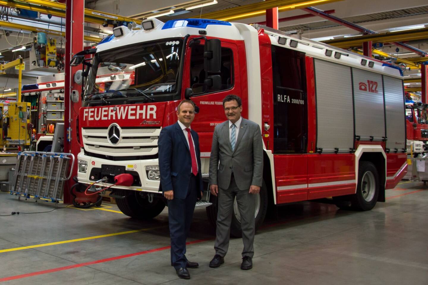 Rosenbauer International AG / Rosenbauer liefert wichtigen Beitrag zum Katastrophenschutz in Deutschland; Fotocredit: Rosenbauer