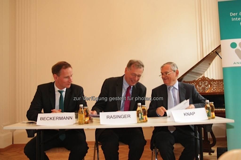 IVA-Vorstand v.l.n.r. Florian Beckermann, Wilhelm Rasinger, Michael Knap (25.05.2013)