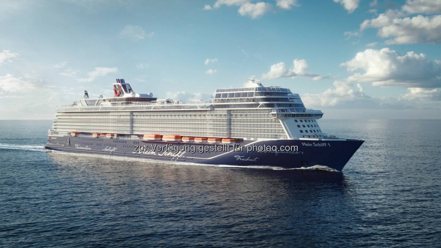 Die neue Mein Schiff 1 von TUI Cruises - TUI Cruises GmbH: Die neue Nummer Eins von TUI Cruises (Fotocredit: TUI Cruises GmbH)