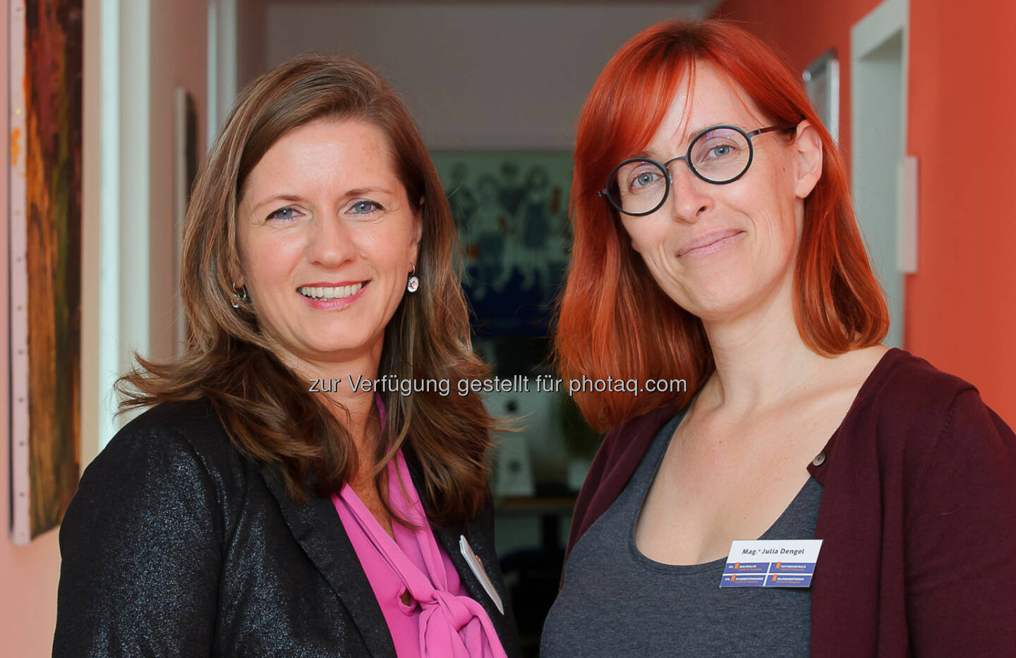 Barbara Hassler, Vitalakademie und Mag. Julia Dengel, Lern- und Bildungsinstitut DR. RAMPITSCH - Vitalakademie: Standortleiterinnen der Kooperationspartner Barbara Hassler und Julia Dengel (Fotocredit: WALLNER KORNELIA)