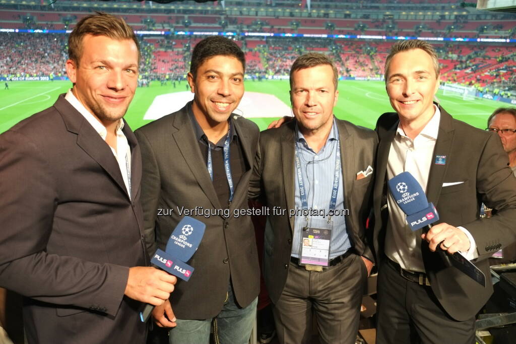 Michael Gigerl / Giovane Elber/ Lothar Matthäus / Christian Baier (c) Andreas Schaad (26.05.2013) 