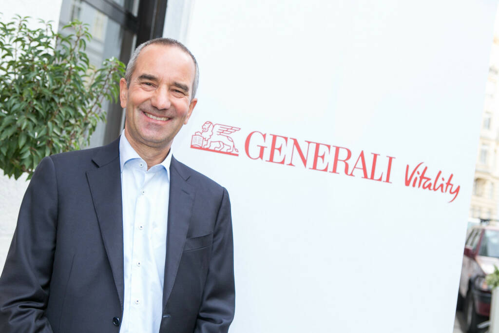 Alfred Leu, Chief Executive Officer der Generali Versicherung AG, startet mit Generali Vitality in Österreich; Fotocredit: Generali/Martina Draper, © Aussendung (26.09.2017) 