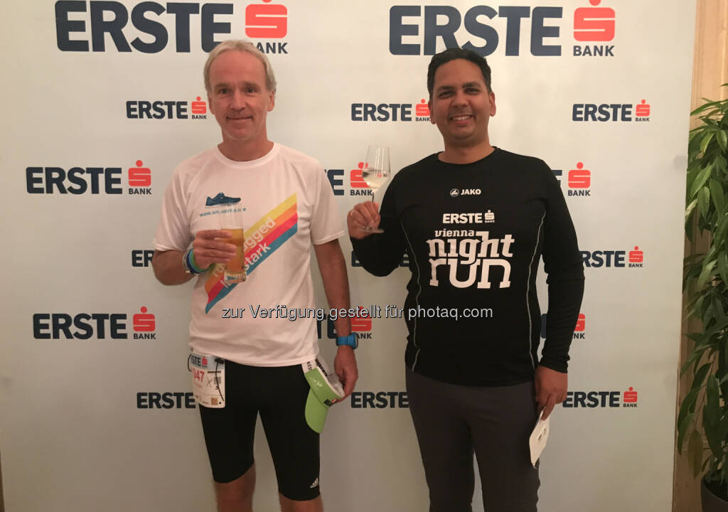 Mit Sandeep Hölzl-Singh von den Erste Group International Dinners (27.09.2017)