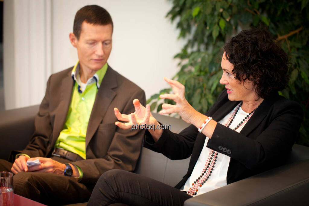 Florian Vanek (Wiener Börse) - Susanne Lederer-Pabst (4-your-biz.com) - (Fotocredit: Michaela Mejta für photaq.com), © Michaela Mejta für photaq.com (02.10.2017) 