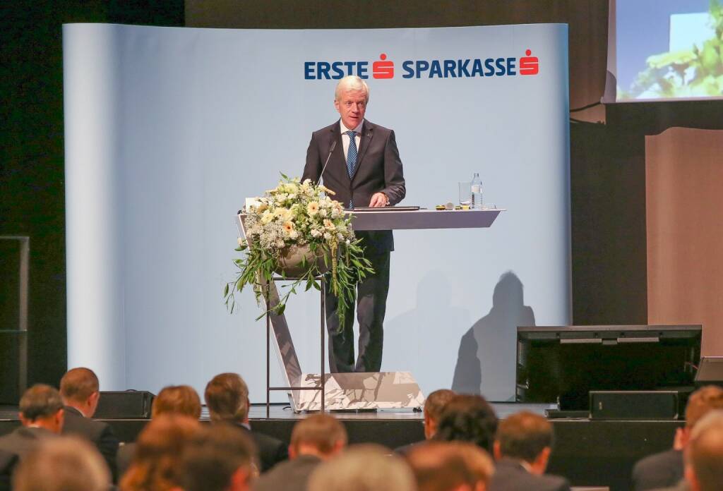Gerhard Fabisch, Präsident des Österreichischen Sparkassenverbandes; Fotocredit: Novak_Sparkassenverband (05.10.2017) 