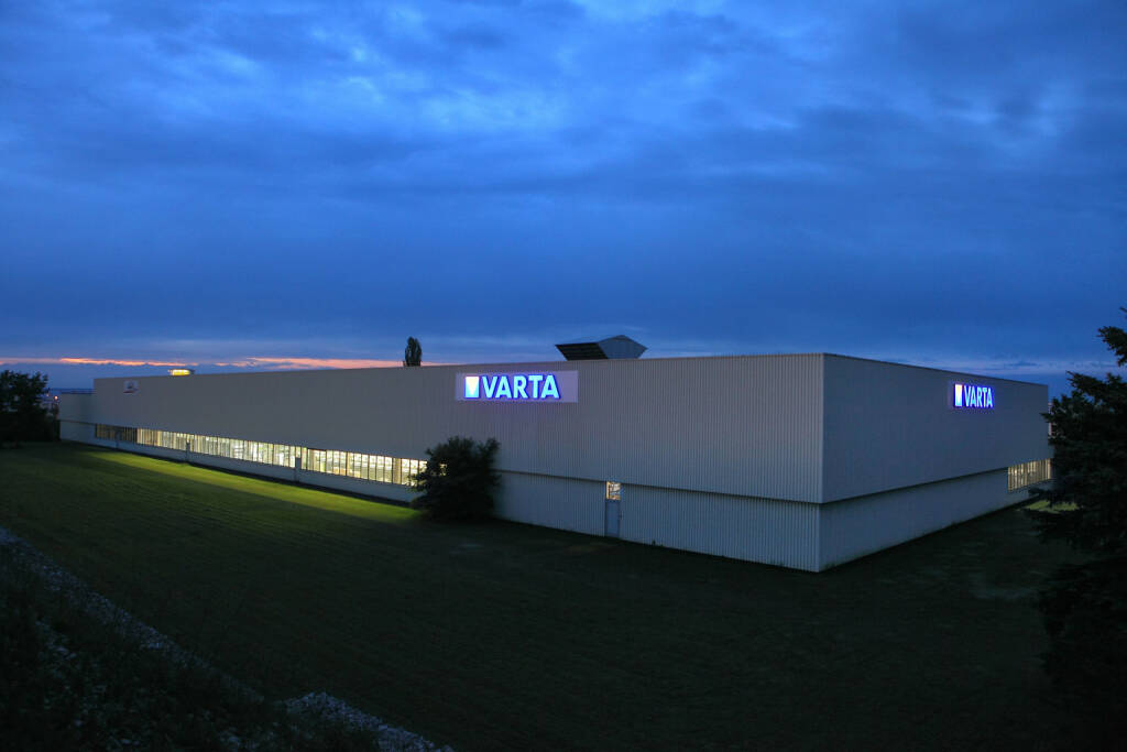 Gebäude der Varta Storage GmbH in Nördlingen. Fotocredit: Varta AG, © Aussendung (06.10.2017) 