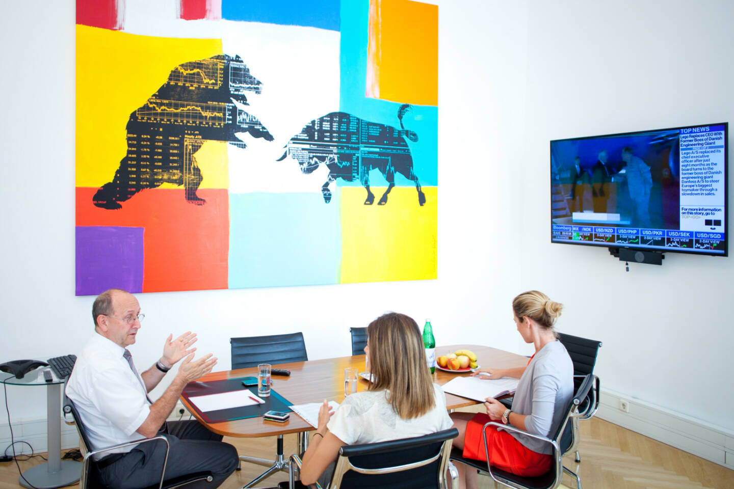 Ludwig Nießen (Wiener Börse), Christine Petzwinkler (BSM), Maria Zorn (Wiener Börse), Foto: Michaela Mejta