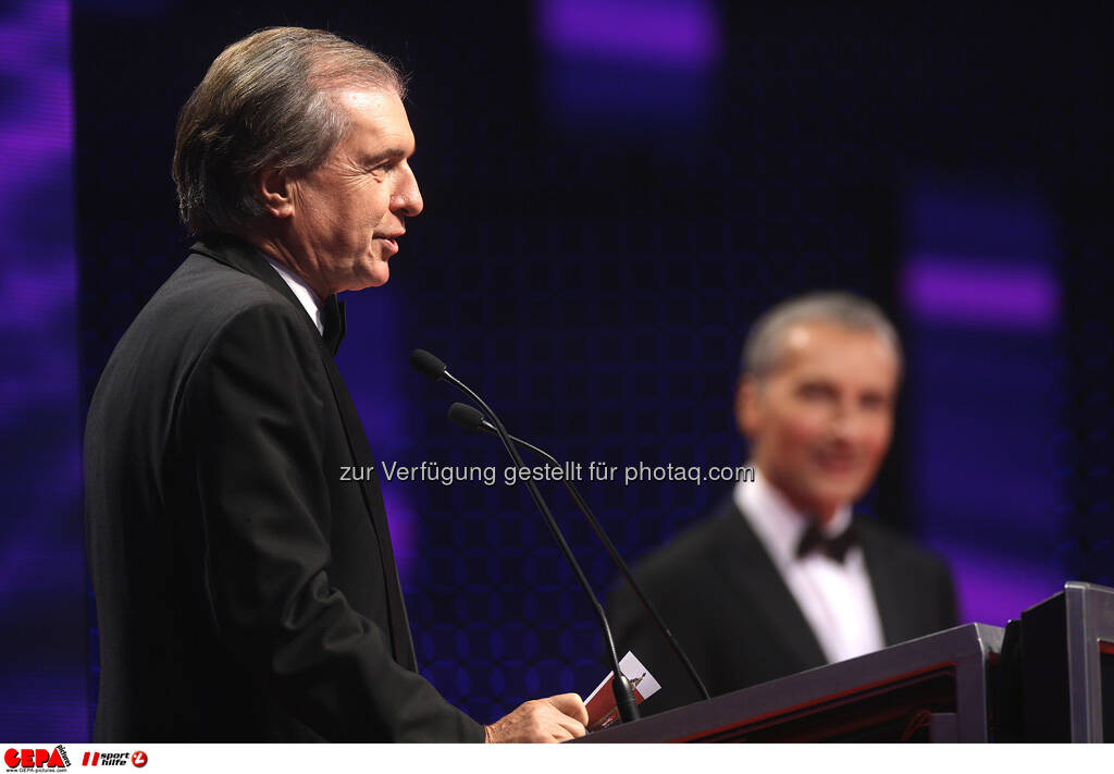 Friedrich Stickler, Rainer Pariasek, © GEPA pictures/ Sporthilfe (15.12.2012) 