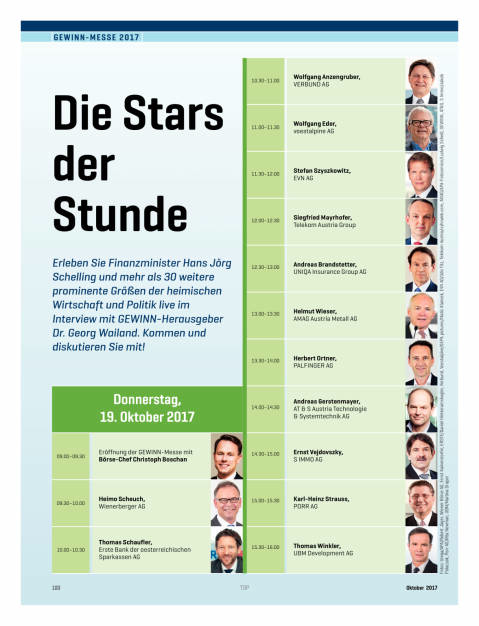Gewinn Messe 2017 - Die Stars der Stunde, Seite 1/2, komplettes Dokument unter http://boerse-social.com/static/uploads/file_2370_gewinn_messe_2017_-_die_stars_der_stunde.pdf (18.10.2017) 