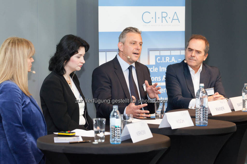 Elke Koch, Diana Klein, Thomas Rainer, Wolfgang Matejka, © C.I.R.A./APA-Fotoservice/Martin Lusser (18.10.2017) 