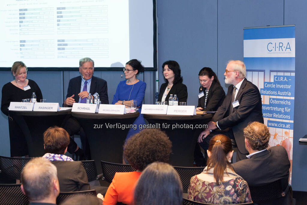 Wilhelm Rasinger, Bettina Schragl, Diana Klein, Monika Kovarova-Simecek, Marius Perger, © C.I.R.A./APA-Fotoservice/Martin Lusser (18.10.2017) 