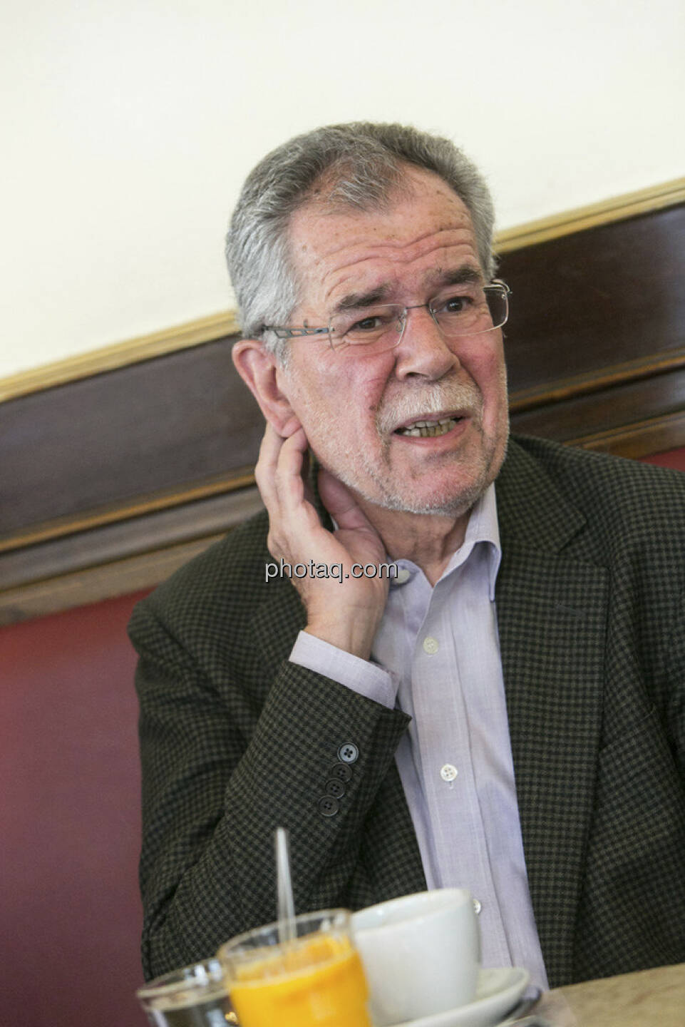 Alexander Van Der Bellen Bild 6828 // Interview Alexander Van Der Bellen