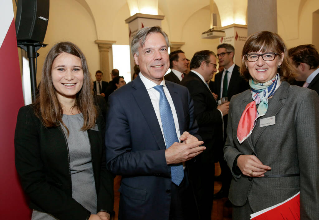 Bawag-IPO: Gäste; rechts Henriette Lininger (Wiener Börse); Fotocredit: Wiener Börse (26.10.2017) 