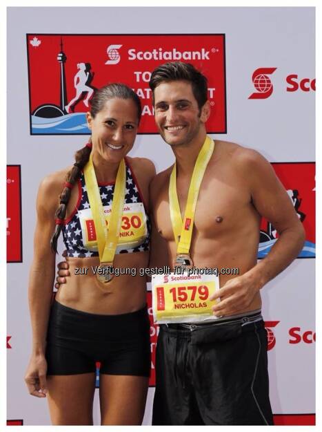 Finisher-Foto Toronto Marathon (29.10.2017) 