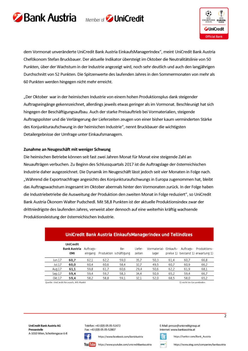 Österreichs Industrie weiter in Topform, Seite 2/4, komplettes Dokument unter http://boerse-social.com/static/uploads/file_2381_osterreichs_industrie_weiter_in_topform.pdf