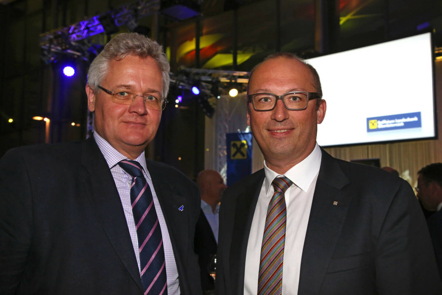 Teufelberger-Chef Florian Teufelberger, RLB OÖ-Vorstand Reinhard Schwendtbauer, Fotocredit: RLB OÖ/Strobl