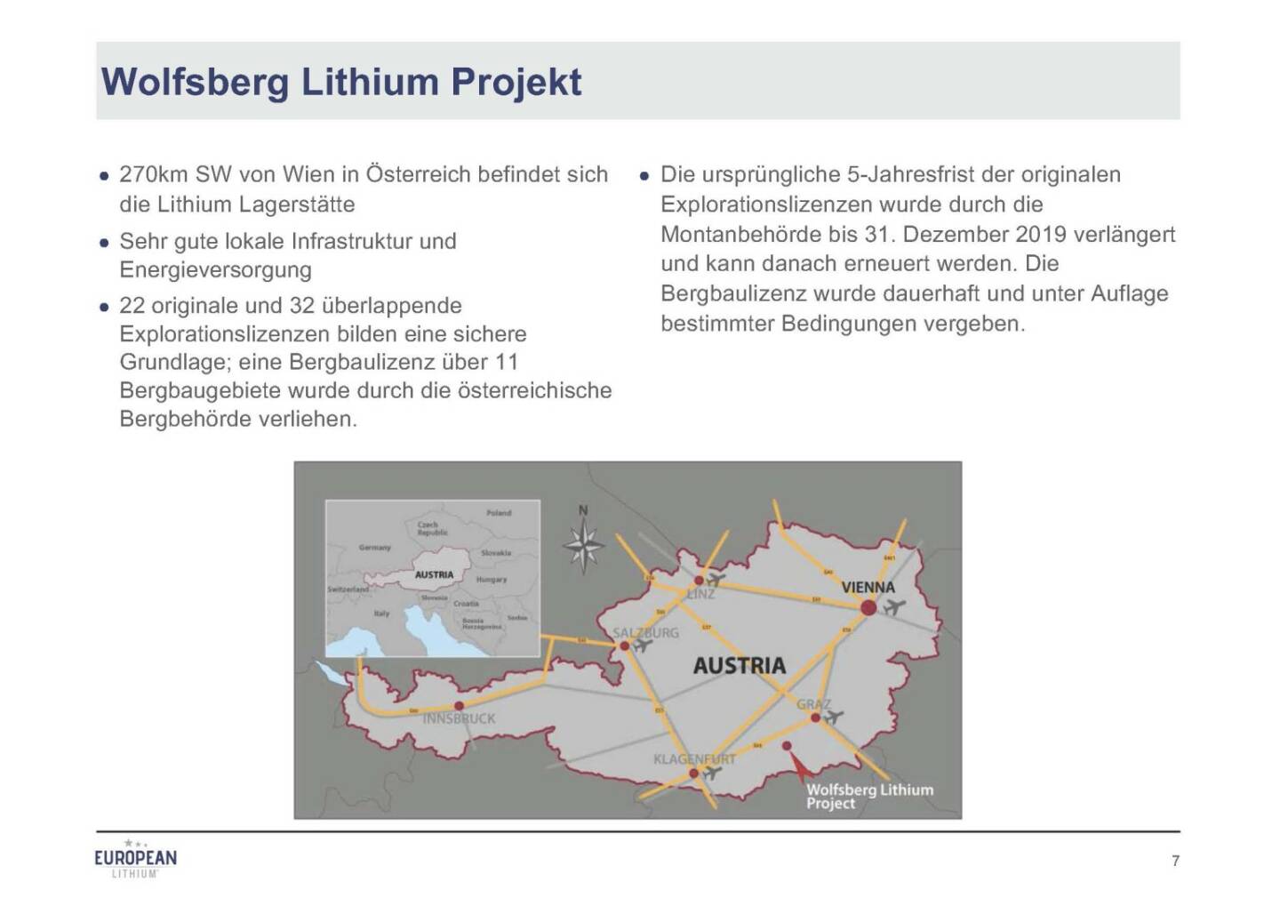 Präsentation European Lithium - Wolfsberg