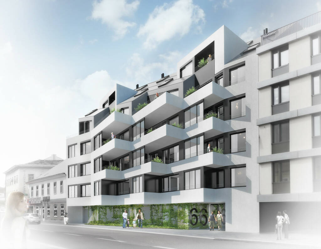 Bereits ein Jahr vor Fertigstellung ist die zweite Baustufe des Projekts wohn:park:zwölf in der Arndtstraße in Wien-Meidling vollständig verwertet und alle 38 Einheiten sind verkauft. Damit wächst der wohn:park:zwölf auf insgesamt 184 Wohnungen, die erste Baustufe des wohn:park:zwölf mit 146 Wohnungen wurde bereits im Juni 2016 fertiggestellt; auch diese waren bereits bei Fertigstellung vollständig verkauft. Copyright: Consulting Company (07.11.2017) 