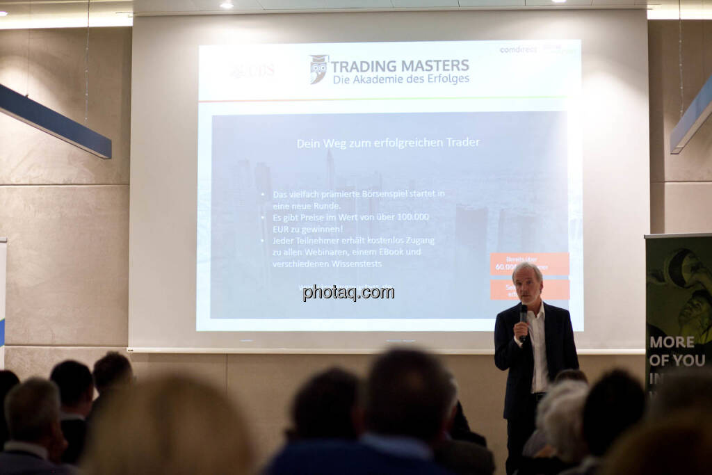 UBS Trading Masters - Christian Drastil (Börse Social Network) - (Fotocredit: Michaela Mejta for photaq.com), © Michaela Mejta (08.11.2017) 