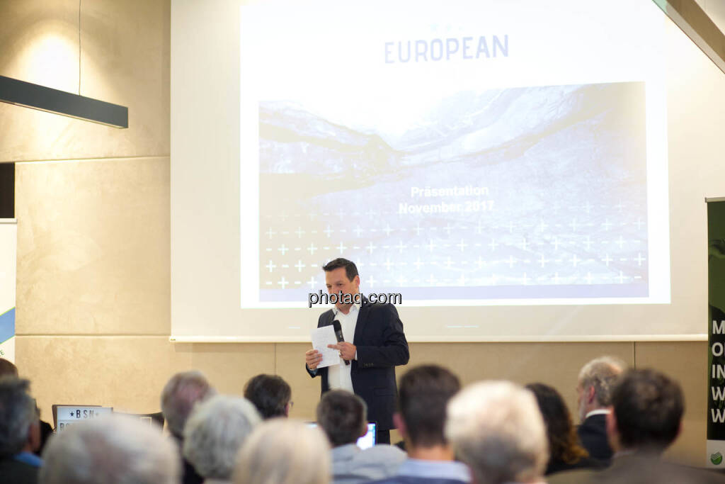 Stefan Müller, Aufsichtsratsmitglied European Lithium (Fotocredit: Michaela Mejta for photaq.com), © Michaela Mejta (08.11.2017) 