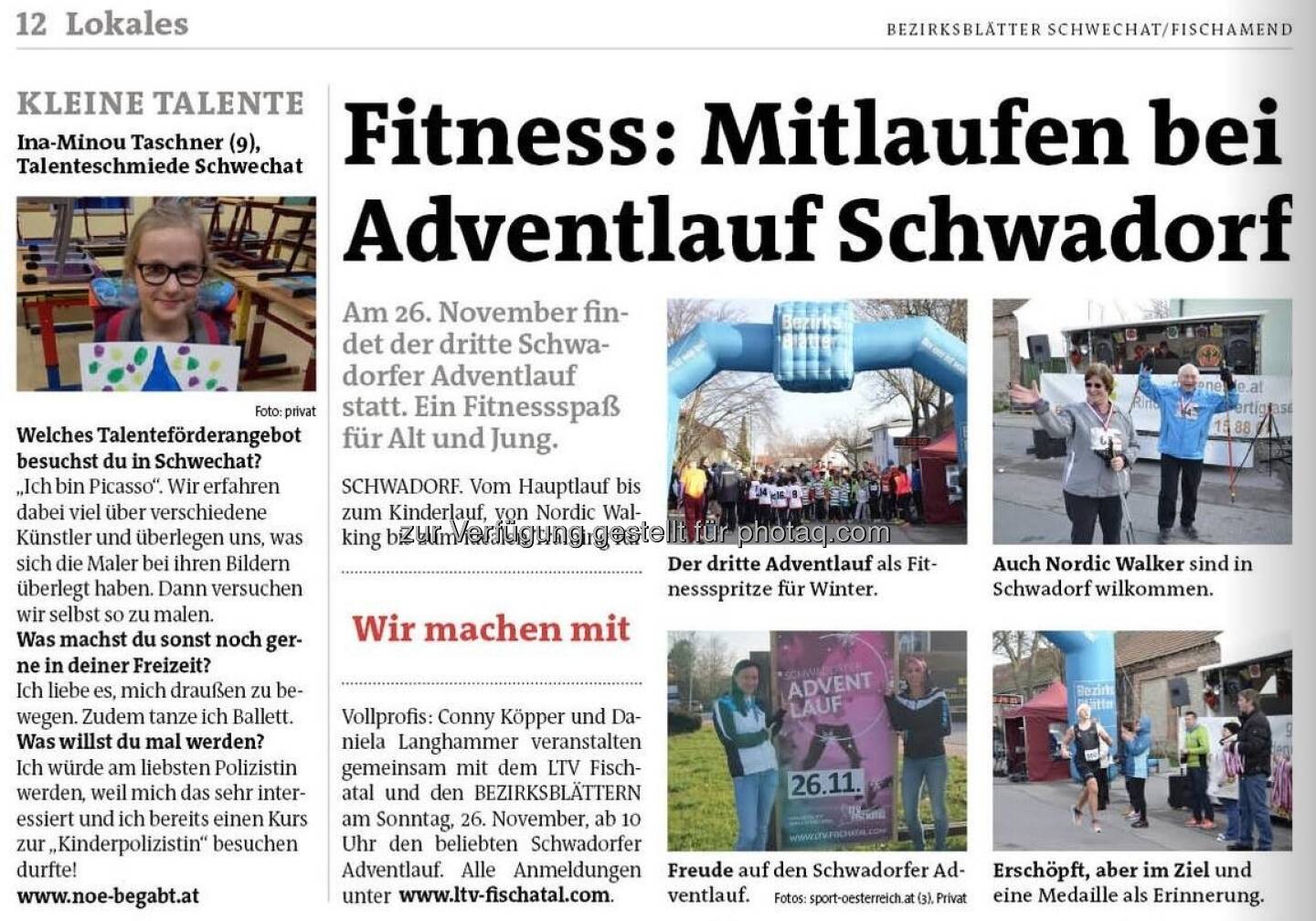 Adventlauf Schwadorf