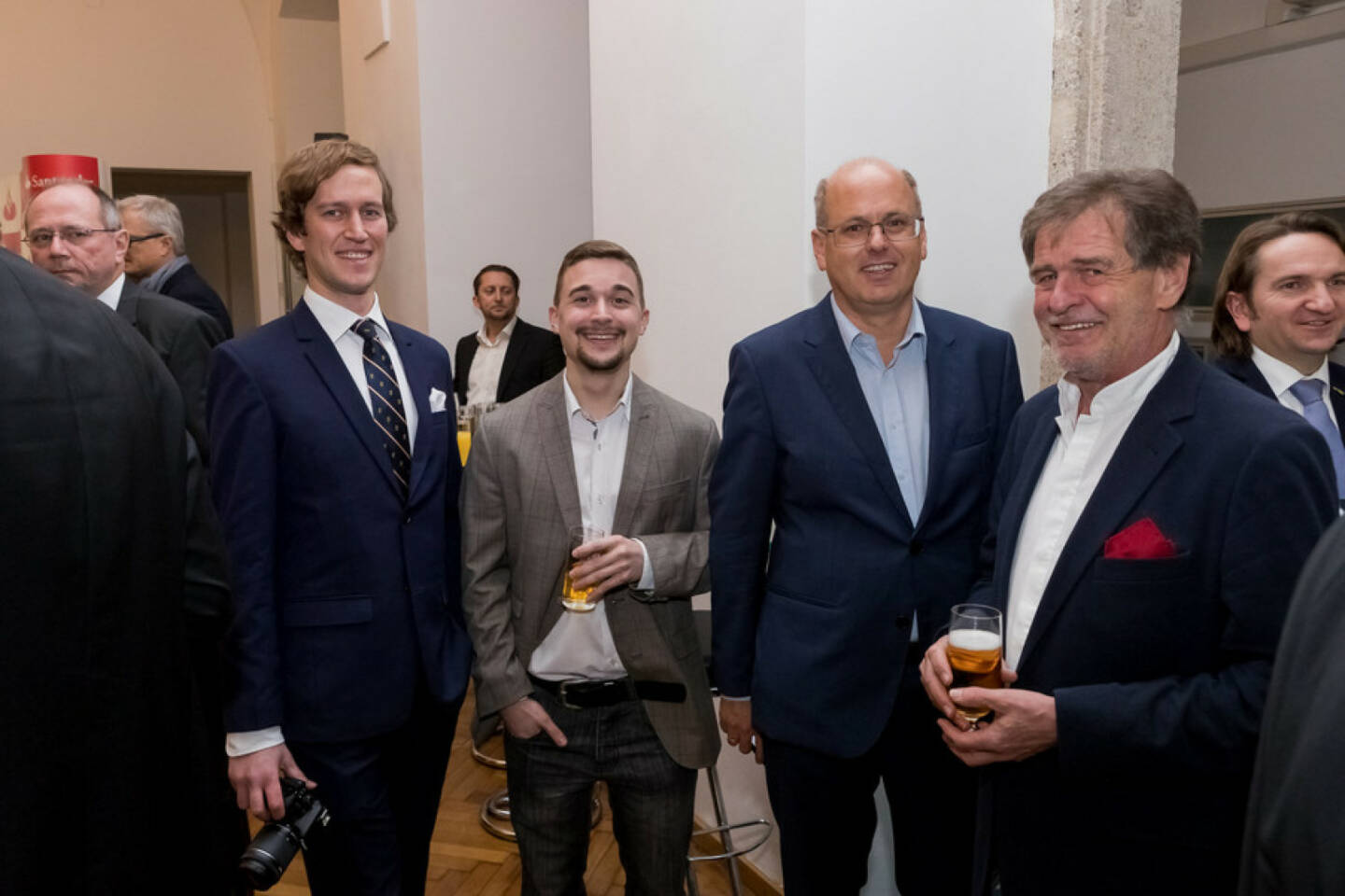 Santander Aperitif in die Säulenhalle der Wiener Börse, Credit: Santander Consumer Bank/APA-Fotoservice/Buchacher