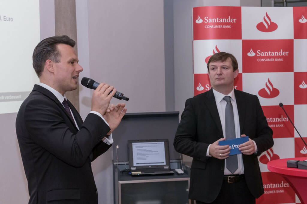 Santander Aperitif in die Säulenhalle der Wiener Börse, Börse-Chef Christoph Boschan richtet Appell an die neue Regierung, Gerhard Hofer (Presse), Credit: Santander Consumer Bank/APA-Fotoservice/Buchacher (22.11.2017) 